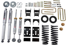 Cargar imagen en el visor de la galería, Belltech Lowering Kit 09-13 Ford F150 Ext Cab Short Bed 2WD 2in or 3in F/4in Rear w/ Shocks