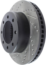 Cargar imagen en el visor de la galería, StopTech Slotted &amp; Drilled Sport Brake Rotor