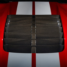 Cargar imagen en el visor de la galería, Ford Racing 20-22 Mustang GT500 Carbon Fiber Hood Vent Kit