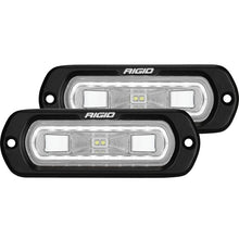 Load image into Gallery viewer, Rigid Industries SR-L Series Flush Mount LED Spreader Pair w/ White Halo - Universal