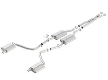 Cargar imagen en el visor de la galería, Borla 15-16 Dodge Charger 3.6L V6 S-Type Cat Back Exhaust (Uses Factory Valence)