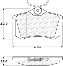 Cargar imagen en el visor de la galería, StopTech Street Select Brake Pads - Rear