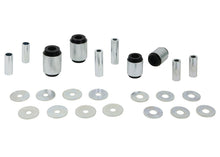 Cargar imagen en el visor de la galería, Whiteline Plus 02-09 Lexus GX470 / 06+ Toyota FJ Cruiser Fr C/A - Lwr Inner Front &amp; Rear Bushing Kit