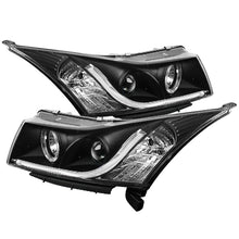 Cargar imagen en el visor de la galería, Spyder Chevy Cruze 11-14 Projector Headlights Light Tube DRL Blk PRO-YD-CCRZ11-LTDRL-BK