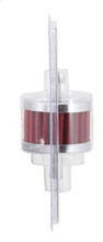 Cargar imagen en el visor de la galería, K&amp;N Steel Base Crankcase Vent Filter 3/8in OD Tube  2in OD 1-1/2in Height
