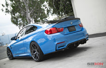 Cargar imagen en el visor de la galería, Seibon 15-18 BMW F82 M4 C-Style Carbon Fiber Rear Spoiler