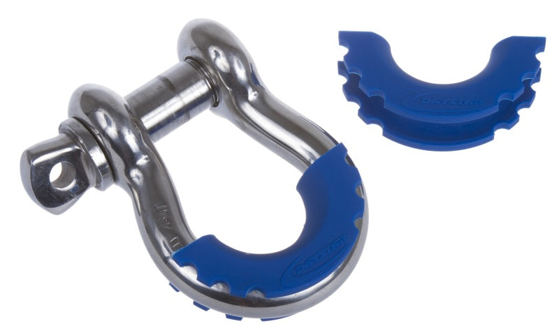 Daystar D-Ring Shackle Isolator Blue Pair