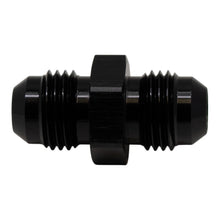 Cargar imagen en el visor de la galería, DeatschWerks 6AN Male Flare to 6AN Male Flare Coupler - Anodized Matte Black