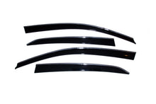 Cargar imagen en el visor de la galería, AVS 07-11 Toyota Camry Ventvisor Low Profile Deflectors 4pc - Smoke w/Chrome Trim