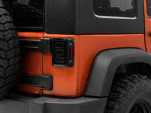 Cargar imagen en el visor de la galería, Raxiom 07-18 Jeep Wrangler JK LED Tail Lights- Black Housing (Smoked Lens)