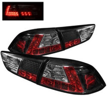 Cargar imagen en el visor de la galería, Spyder Mitsubishi Lancer/Evolution X 08-14 LED Tail Lights Blk ALT-YD-MITEVO1008-LED-BK