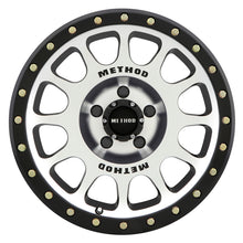 Cargar imagen en el visor de la galería, Method MR305 NV 17x8.5 0mm Offset 5x5 94mm CB Machined/Black Street Loc Wheel