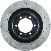 Cargar imagen en el visor de la galería, StopTech Slotted &amp; Drilled Sport Brake Rotor