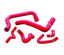 Cargar imagen en el visor de la galería, Mishimoto 86-93 Ford Mustang Red Silicone Hose Kit