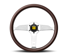 Cargar imagen en el visor de la galería, Momo Super Grand Prix Steering Wheel 350 mm - Mahogany Wood/Pol Spokes