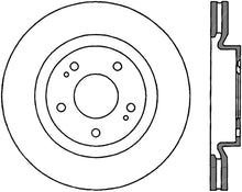 Cargar imagen en el visor de la galería, StopTech 08-16 Mitsubishi Lancer Sport Drilled Right Front Rotor