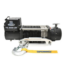 Cargar imagen en el visor de la galería, Superwinch 9500 LBS 12V DC 3/8in x 80ft Synthetic Rope Tiger Shark 9500 Winch