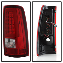 Cargar imagen en el visor de la galería, xTune Chevy Silverado 1500/2500/3500 99-02 / Version 3 Tail Lights Red Clear ALT-ON-CS99V3-LBLED-RC