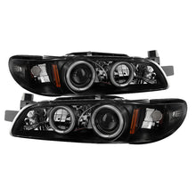 Cargar imagen en el visor de la galería, Spyder Pontiac Grand Prix 97-03 Projector Headlights CCFL Halo Blk Low H1 PRO-YD-PGP97-1PC-CCFL-BK