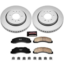 Cargar imagen en el visor de la galería, Power Stop 10-18 Ford Expedition Front Z17 Evolution Geomet Coated Brake Kit
