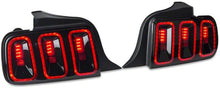 Cargar imagen en el visor de la galería, Raxiom 05-09 Ford Mustang Gen5 Tail Lights- Black Housing (Smoked Lens)