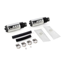 Cargar imagen en el visor de la galería, DeatschWerks 340lph DW300C Compact Fuel Pump w/ 99-04 Ford Lightning Set Up Kit (w/o Mounting Clips)