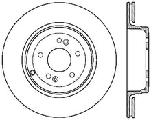 Cargar imagen en el visor de la galería, StopTech 10 Hyundai Genesis Coupe w/ Factory Brembo Slotted &amp; Drilled Left Rear Rotor