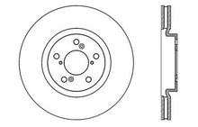 Cargar imagen en el visor de la galería, StopTech 07-08 Acura MDX SportStop Slotted &amp; Drilled Left Front Rotor