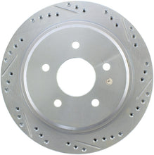 Cargar imagen en el visor de la galería, StopTech Select Sport Drilled &amp; Slotted Rotor - Front Right