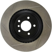 Cargar imagen en el visor de la galería, StopTech Power Slot 08-09 BMW 135i Coupe Rear Left Slotted Rotor