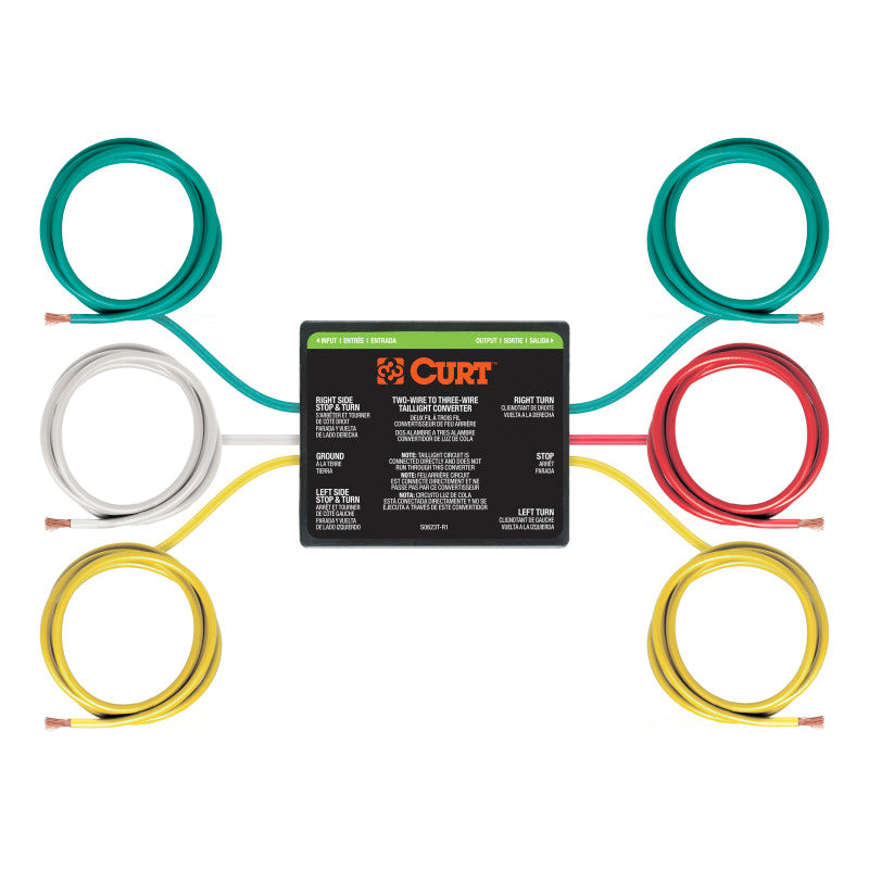 Curt 2-to-3-Wire Taillight Converter