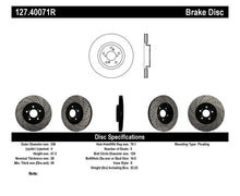 Cargar imagen en el visor de la galería, StopTech 07-08 Acura MDX SportStop Slotted &amp; Drilled Right Front Rotor