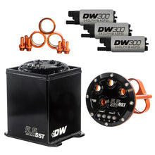 Cargar imagen en el visor de la galería, DeatschWerks 5.5L Modular Surge Tank Includes 3 DW300 Fuel Pumps