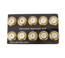 Cargar imagen en el visor de la galería, NRG Fender Washer Kit w/Rivets For Plastic (Titanium) - Set of 10