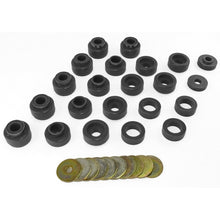 Load image into Gallery viewer, Rugged Ridge Body Mount Kit Black 87-95 Jeep Wrangler YJ