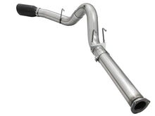 Cargar imagen en el visor de la galería, aFe MACHForce XP Exhaust 5in DPF-Back Stainless Steel Exht 2015 Ford Turbo Diesel V8 6.7L Black Tip