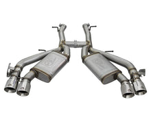 Cargar imagen en el visor de la galería, aFe MACHForce XP 3in 304 SS Axle-Back Dual Exhaust (NPP) w/ Polished Tips 16-17 Camro SS V8-6.2L