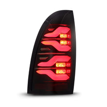 Cargar imagen en el visor de la galería, AlphaRex 05-15 Toyota Tacoma LUXX LED Taillights Blk/Red w/Activ Light/Seq Signal