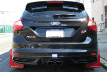Cargar imagen en el visor de la galería, Rally Armor 12-19 Ford Focus ST / 16-19 RS Black Mud Flap w/Grey Logo