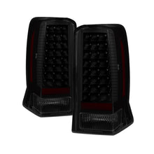 Cargar imagen en el visor de la galería, Xtune Cadillac Escalade 02-06 LED Tail Light Black Smoked ALT-JH-CE02-LED-BSM