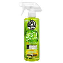 Cargar imagen en el visor de la galería, Chemical Guys Zesty Lemon Lime Air Freshener &amp; Odor Eliminator - 16oz