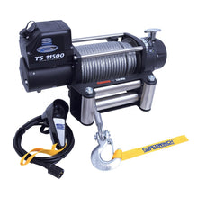 Cargar imagen en el visor de la galería, Superwinch 11500 LBS 12V DC 3/8in x 84ft Steel Rope Tiger Shark 11500 Winch