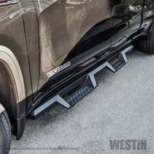 Cargar imagen en el visor de la galería, Westin 19-20 Chevrolet Silverado / GMC Sierra 1500 Double Cab HDX Drop Nerf Step Bars - Textured Blk