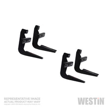 Cargar imagen en el visor de la galería, Westin 2004-2012 Ford/Lincoln F-150 Reg Cab (excl. Heritage) Running Board Mount Kit - Black