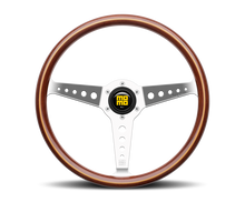 Cargar imagen en el visor de la galería, Momo California Wood Steering Wheel 360 mm - Mahogany Wood/Pol Spokes