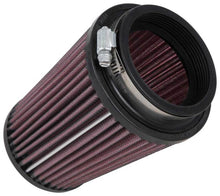 Cargar imagen en el visor de la galería, K&amp;N Filter Universal Rubber Filter 3  Flange 4 1/2 Base inch 3 1/2 inch Top 5 3/4 inch Height