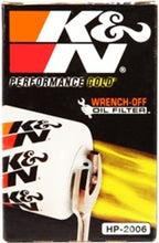 Cargar imagen en el visor de la galería, K&amp;N Universal Performance Gold Oil Filter