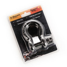 Cargar imagen en el visor de la galería, Rugged Ridge Black 9500lb 3/4in D-Ring