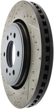 Cargar imagen en el visor de la galería, StopTech Slotted &amp; Drilled Sport Brake Rotor