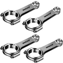 Cargar imagen en el visor de la galería, Manley Acura D16 (all) &amp; ZC / Honda D16 (all) &amp; ZC H-Beam Connecting Rod Set (Set of 4)